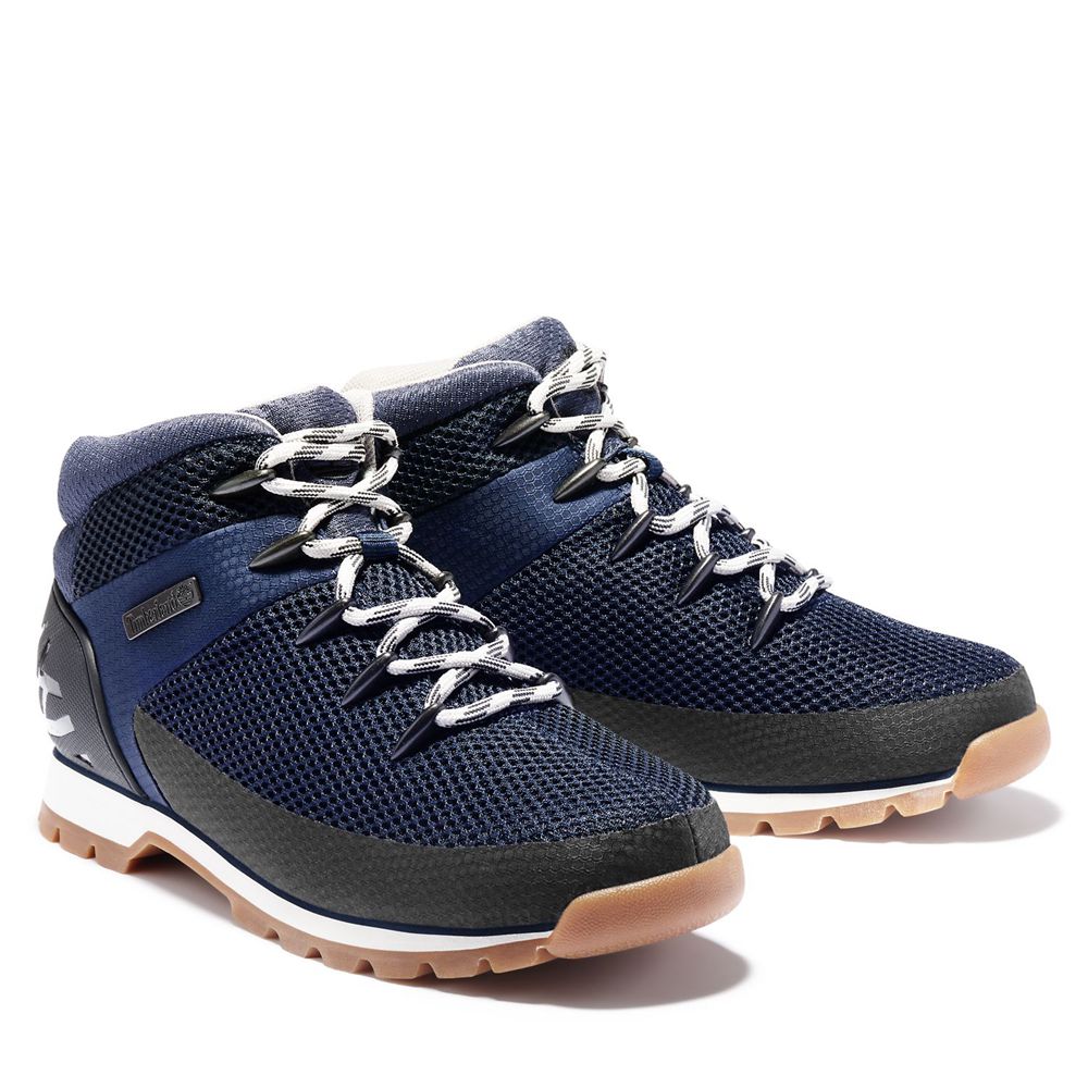 Timberland Mens Sneakers Euro Sprint Boots - Navy - India EA6978205